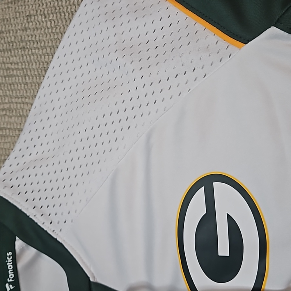 Fanatics Green Bay Packers Women's Jersey Top NEW Size Small White NFL - Picture 10 of 12